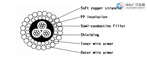 W3B-5.6 3-core 5.6mm PP insulationouter shielding